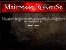 Tablet Screenshot of maitresserokeuse.com